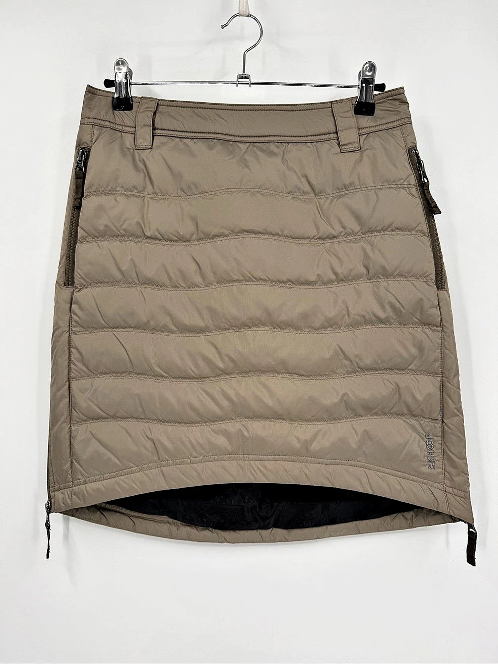 Skhoop Short Down Skirt in Hot Sand Size S